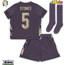 England John Stones #5 Replica Away Minikit Euro 2024 Short Sleeve (+ pants)